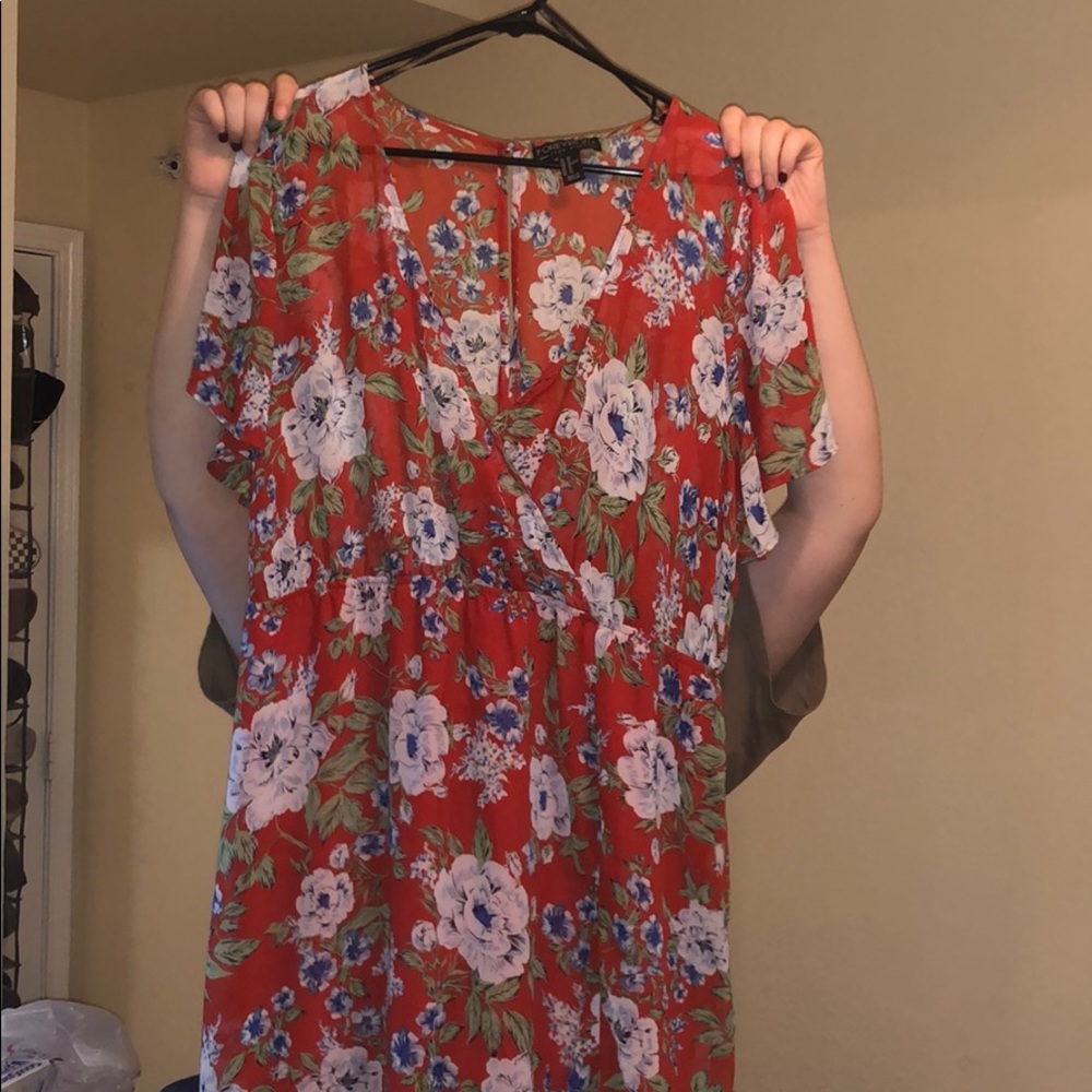 Floral maxi dress